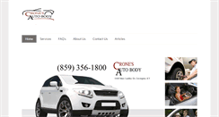 Desktop Screenshot of croneauto.com